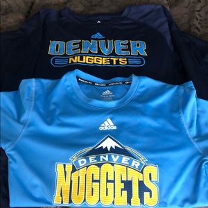 Adidas Denver Nuggets sport shirt combo